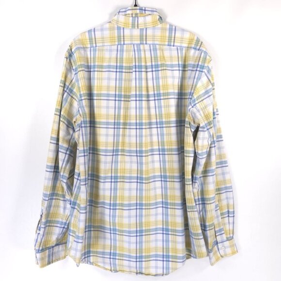 RALPH LAUREN CUSTOM FIT Multicolor Plaid Long Sleeve Button‎ Down Shirt Size XL - Picture 3 of 13